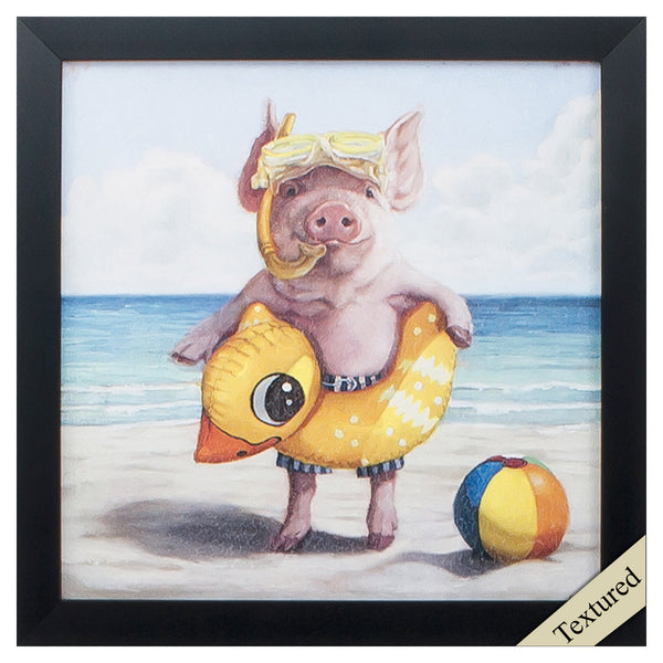 11' X 11' Silver Frame Baked Ham