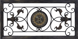 36' X 18' Metal Scroll Frame