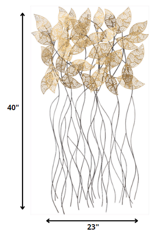 23' X 40' X 5' Sculptured Leaves