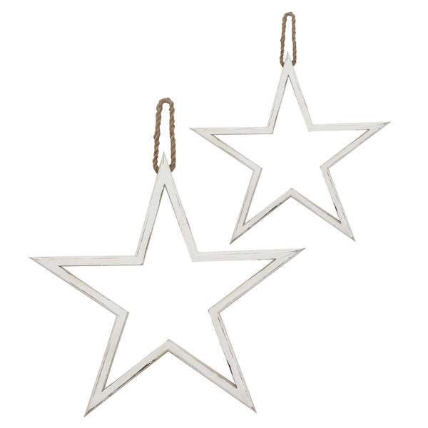 20' X 20' Wood Star Set of 2
