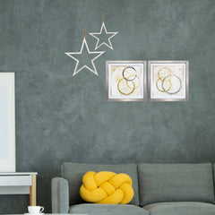 20' X 20' Wood Star Set of 2