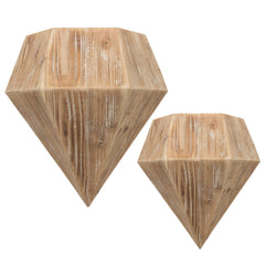 17' X 18' X 8' Natural Wood Shelves (Set of 2)