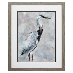 27' X 33' Woodtoned Frame Crane At Dusk I