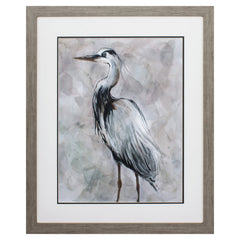 27' X 33' Woodtoned Frame Crane At Dusk II