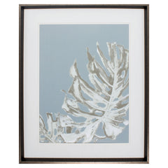 26' X 32' Brushed Silver Frame La Naturaleza On Gray I