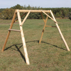 70" X 70" X 65"  Natural Wood A-Frame
