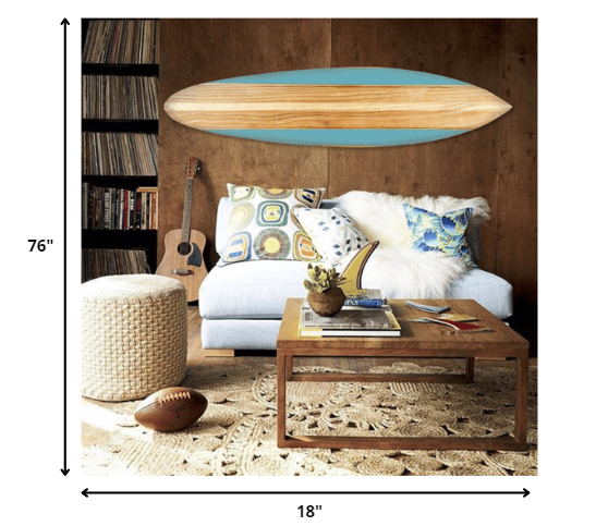 Beach Surfboard Wall Art