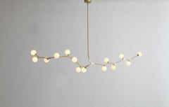 90.5 X 18 X 17 Black White Iron Glass Pendant Lamp