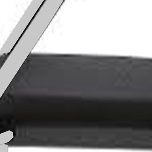 25" x 21" x 33.75" Grey Frame Plastic  Fabric Guest Chair