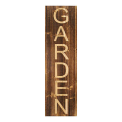 Rustic Garden Wood Panel Wall Decor