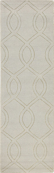 9' x 12' Beige Polyester Rug