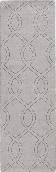9' x 12' Taupe Polyester Rug