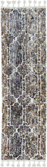 105 X 156 X 1 Mocha Polyester Rug