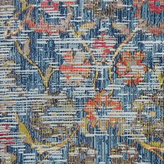 94 X 134 Blue Polypropylene Rug