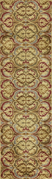 94" X 94" Gold Polypropylene Rug