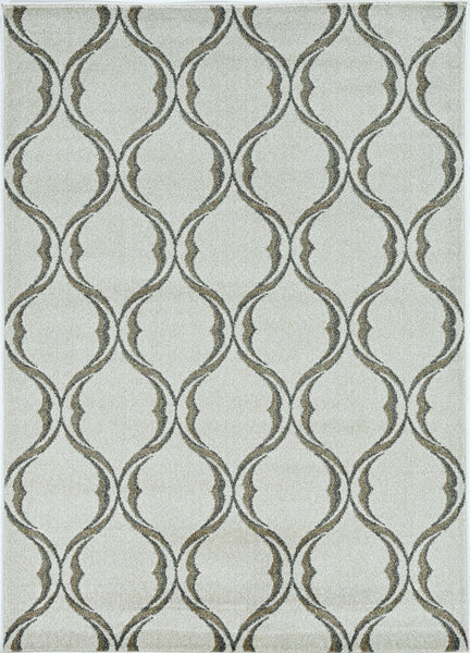 3' x 5' Sand Polypropylene Rug