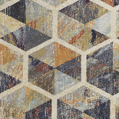 94 X 130 Ivory  Polypropylene Rug