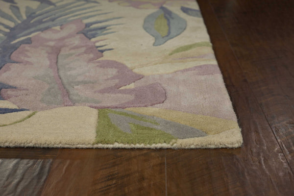 105 X 156 Grey Polyester or  Viscose Rug