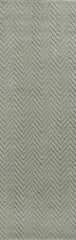 6' x 9' Grey Plain Herringbone Woven Jute Indoor Area Rug