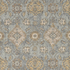 2'x3' Sage Green Machine Woven Vintage Traditional Indoor Accent Rug