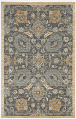 91 X 130 Taupe Wool Rug