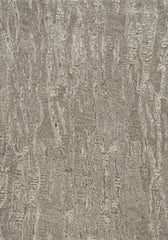 5' x 7' Sand Plain Wool Indoor Area Rug with Viscose Highlights