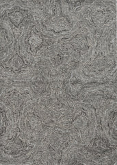 5'x7' Grey Hand Tufted Abstract Indoor Area Rug