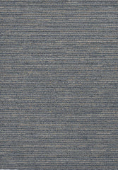 5'x8' Denim Blue Machine Woven UV Treated Abstract Lines Indoor Outdoor Area Rug