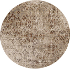 5' x 8' Sand Medallion Area Rug