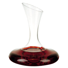 2 X 75 X 95 Mouth Blown Crystal Lead Free Wine Carafe  32 oz