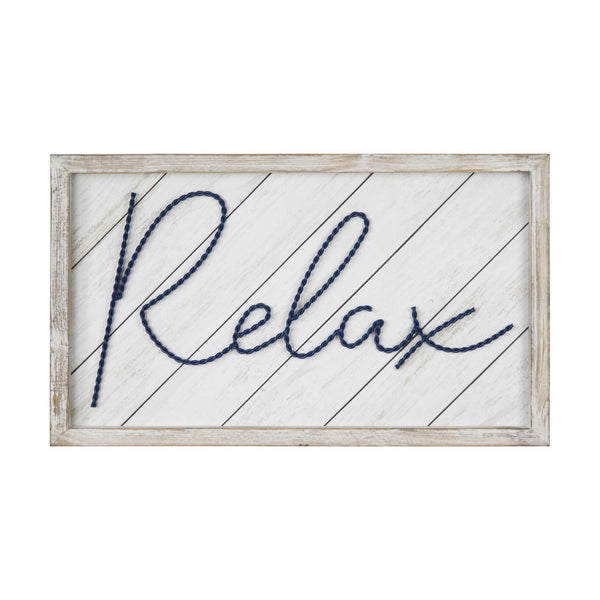 20 x 12 Relax Framed Wall Art