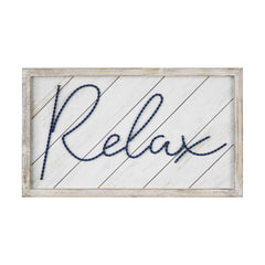 20 x 12 Relax Framed Wall Art
