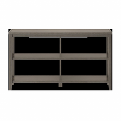 30" Bookcase with 2 Shelves in Washed Grey