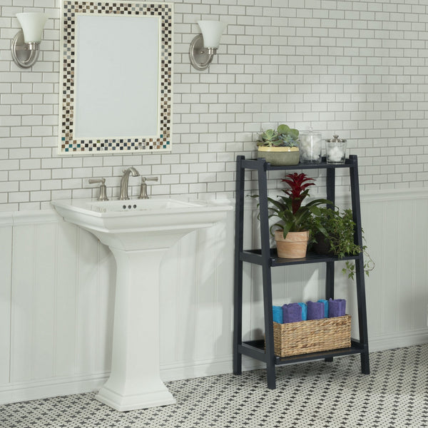 42" Bookcase with 3 Shelves in Graphite