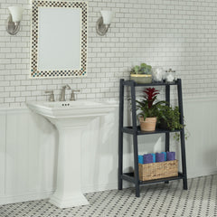 42" Bookcase with 3 Shelves in Graphite