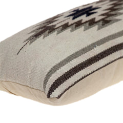 Southwest Gray and Brown Lumbar Throw Pillow