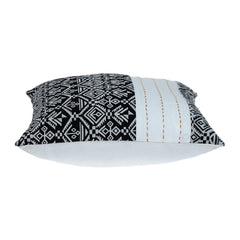 Black and White Modern Throw Pillow
