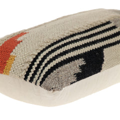 Boho Textured Lumbar Throw Pillow