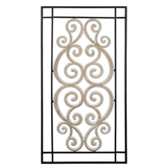 Modern Wooden Scroll Wall Decor