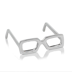 Silver Aluminum Glasses display in Shiny Smooth Finish  Decorative Table Top