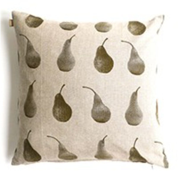 Set of 2 Sepia Multi Pears Decorative Accent Pillows