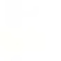 4’ x 6’ Light Blue and Ivory Distressed Area Rug