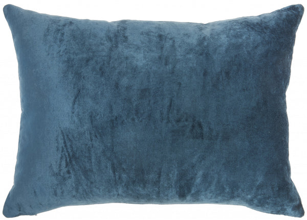 Bold Teal Leopard Lumbar Pillow