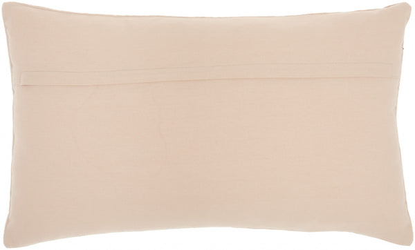 Brilliant Blush Pink Lumbar Pillow
