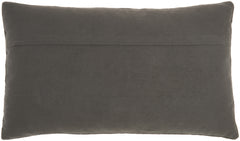 Brilliant Dark Grey lumbar Pillow