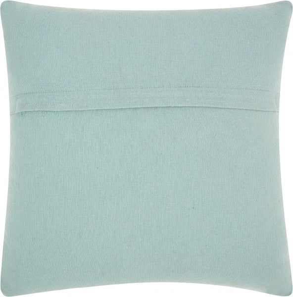 Boho Pale Green Textural Chevron Throw Pillow