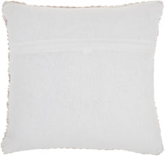 Petite Purple and White Striped Throw Pillow