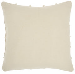 Beige Detail Throw Pillow