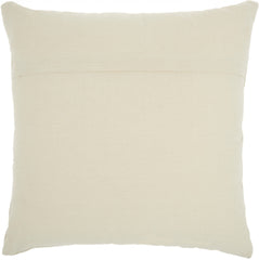 Natural Beige Faded Skull Throw Pillow