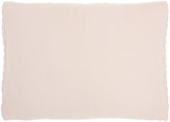 Blush Pink Chunky Braid Lumbar Pillow